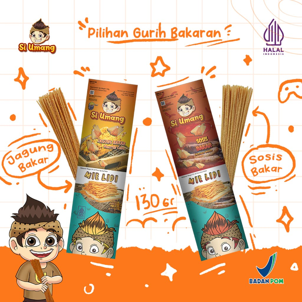 Siumang Teman Sukses Si Umang Mie Lidi
