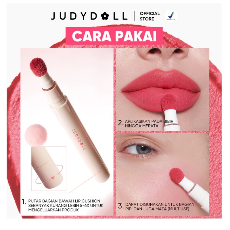 Judydoll Lip Cushion N105 Berry Crush 5