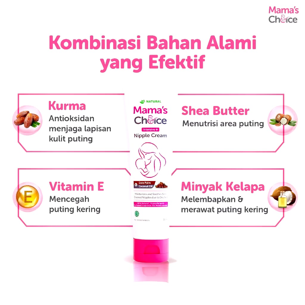 Mamac Distribusi Indo Mama’s Choice Intensive Nipple Cream