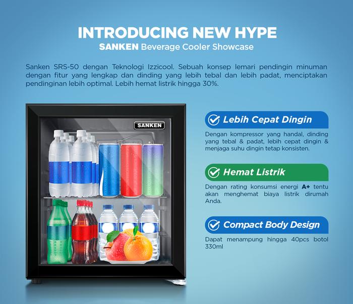 Sanken Argadwija Sanken Showcase Mini 50L SRS-50R6