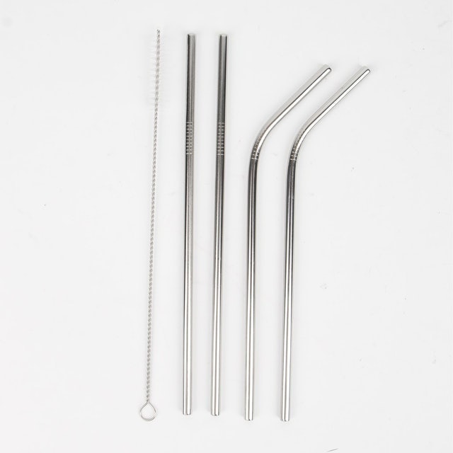 Stainless Steel Straw 4 Pcs/Set 362-4 SW
