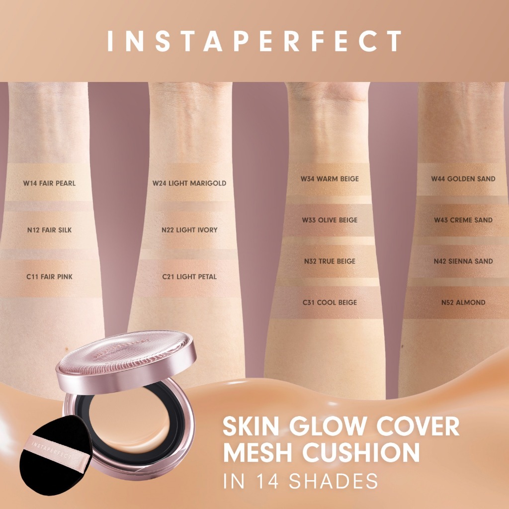 Paragon Technology and Innovation Instaperfect Skin Glow Cover Mesh Cushion C31 Cool Beige