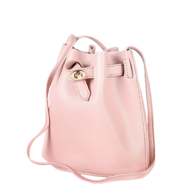 Miniso Tas Selempang Wanita Sling Bag Bucket Bag Ember Metalic 6941501583118