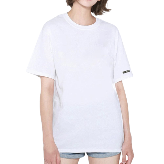 Kaos Polos Oversize Big Size Wanita Lengan Pendek O-Neck 1