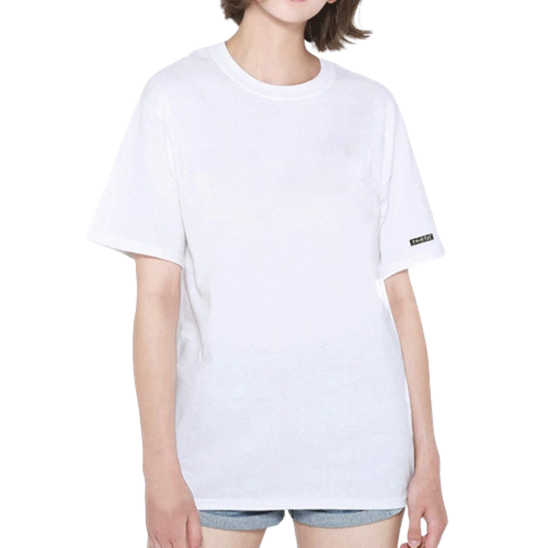 Kaos Polos Oversize Big Size Wanita Lengan Pendek O-Neck 1