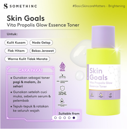 Royal Pesona Indonesia SOMETHINC Skin Goals Vita Propolis Glow Essence Toner