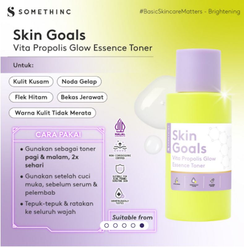 Skin Goals Vita Propolis Glow Essence Toner 5