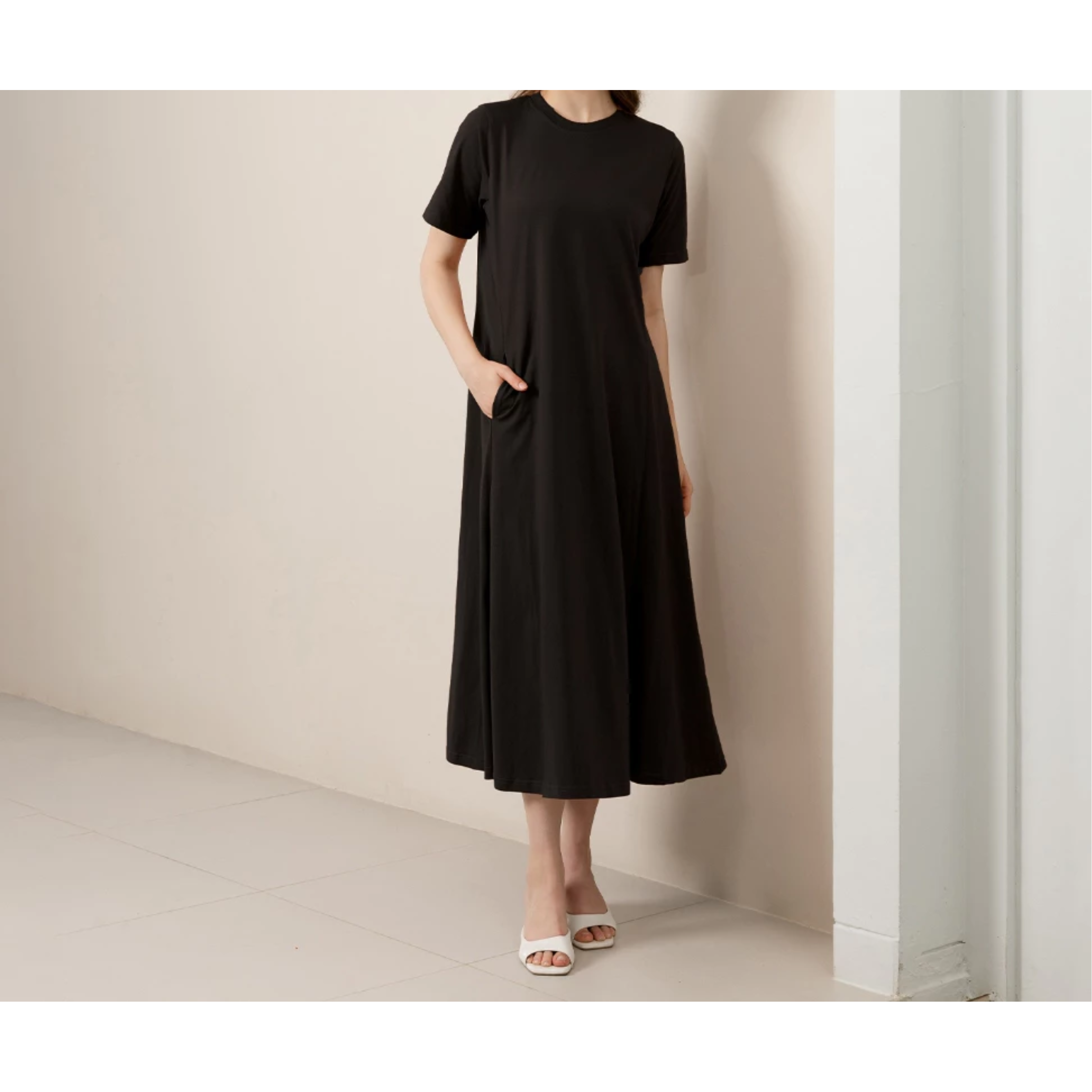 Adiana Mitra Sejahtera Forever Sweet Concept Grace Long Dress Black