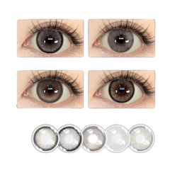 Mysticeyes Softlens Grey Series