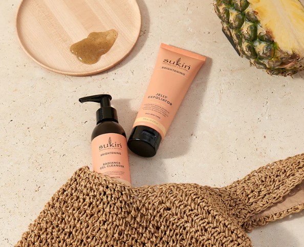 Sukin  Brightening Jelly Exfoliator Tube