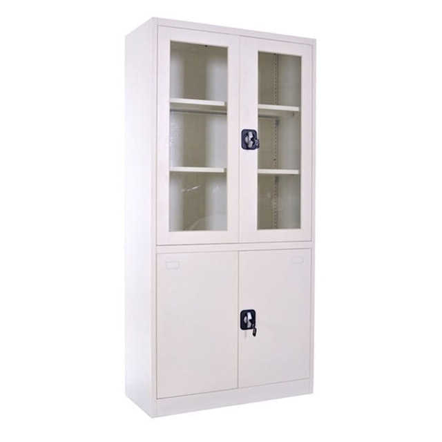 Atria Lemari Arsip New Youri with Glass Door Metal