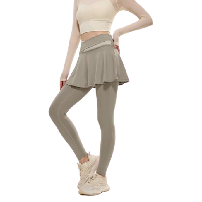 KKTOP Celana Yoga High Waist Dua Lapis