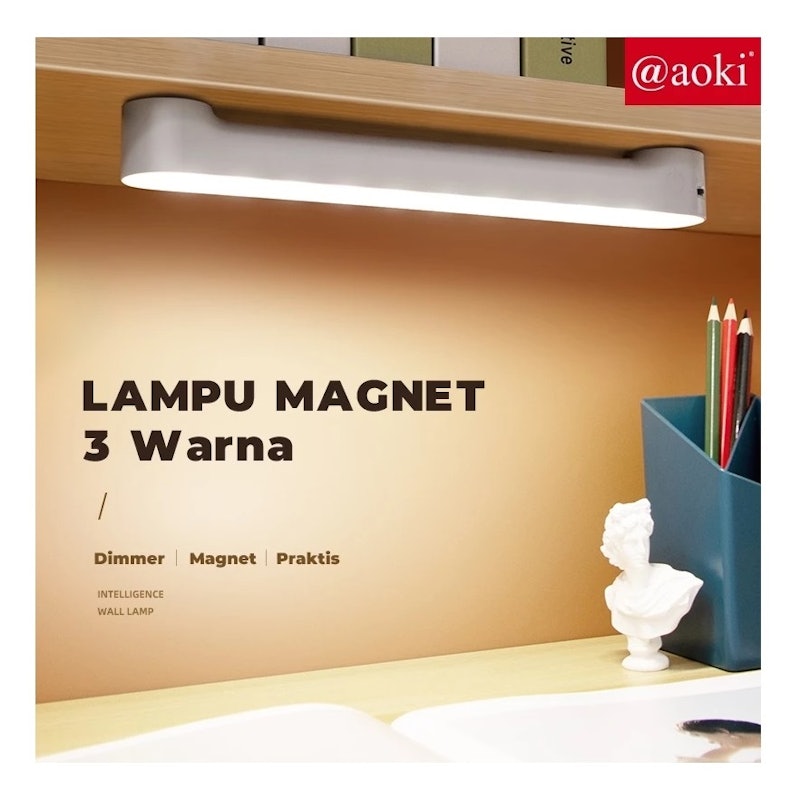 AOKI Lampu LED Magnet Dinding 2