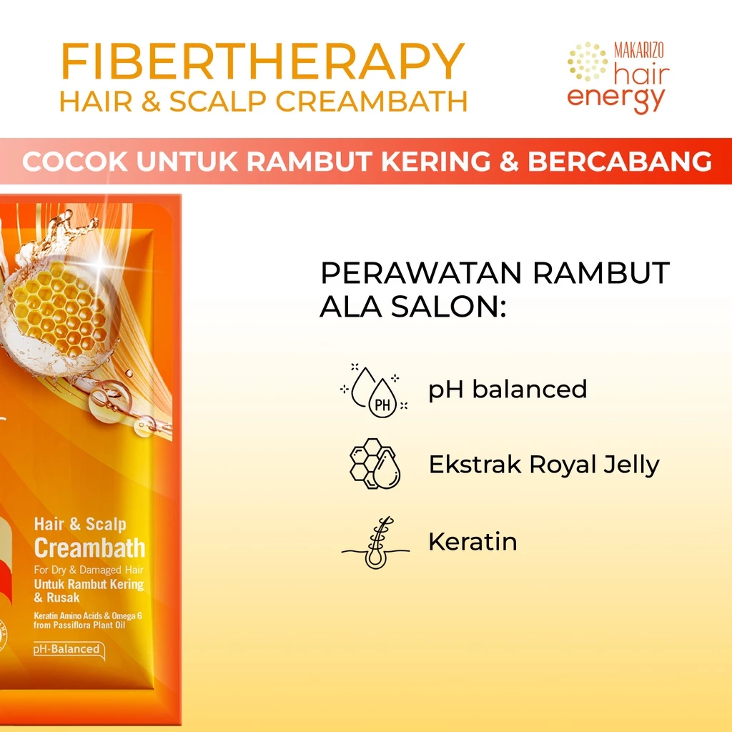 Fibertherapy Hair & Scalp Creambath Royal Jelly 5
