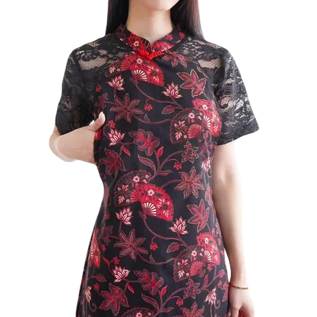 Maternel Nursing Wear Qipao Dress 3