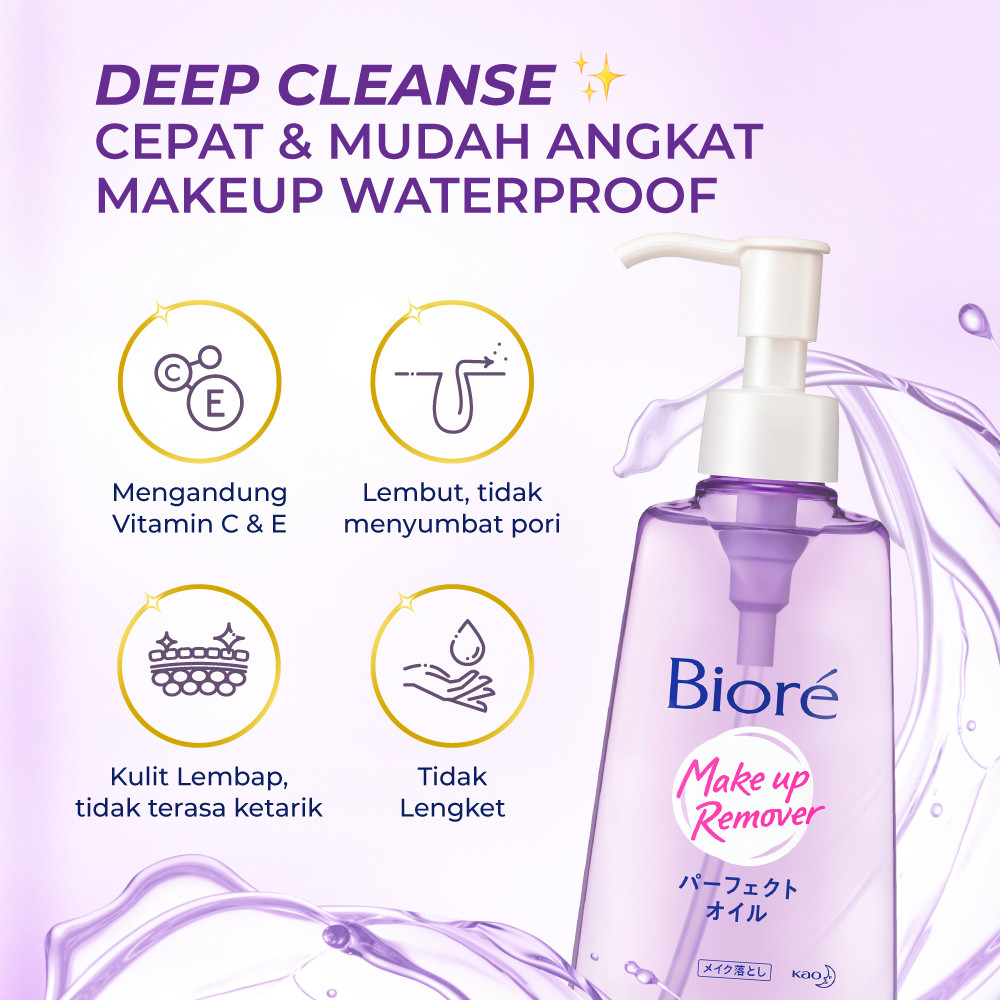 Kao Indonesia Biore Makeup Remover Perfect Cleansing Oil