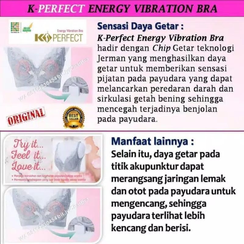 K Perfect Energy Vibration Bra 5