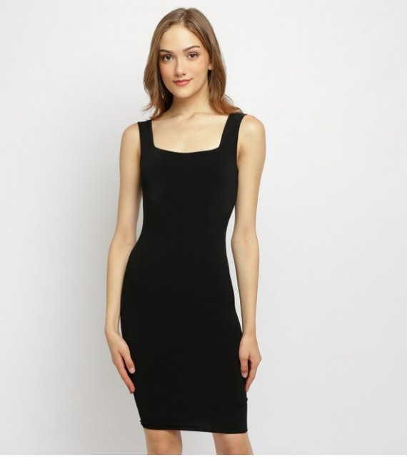 Eva Bodycon Mini Dress Double Layer