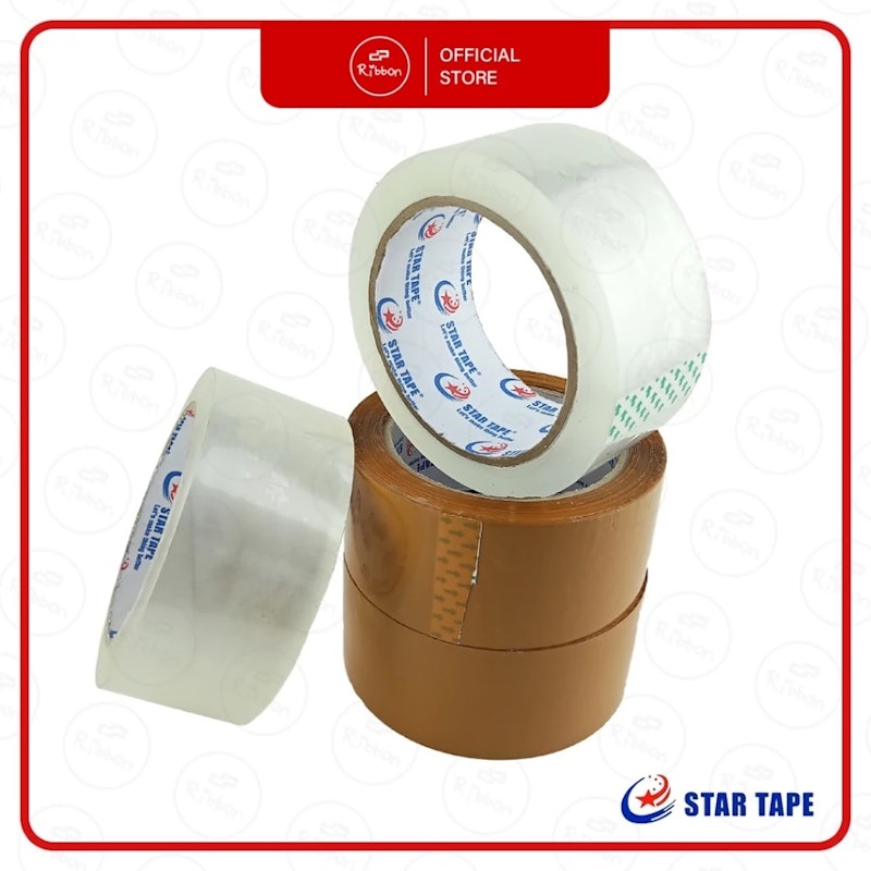 Star Tape OPP Lakban Besar Clear 45mm x 90 yard 4