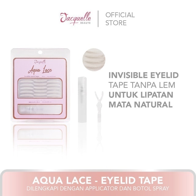 Jelita Anugerah Indonesia Jacquelle Beaute Aqua Lace Premium Invisible Eyelid Tape