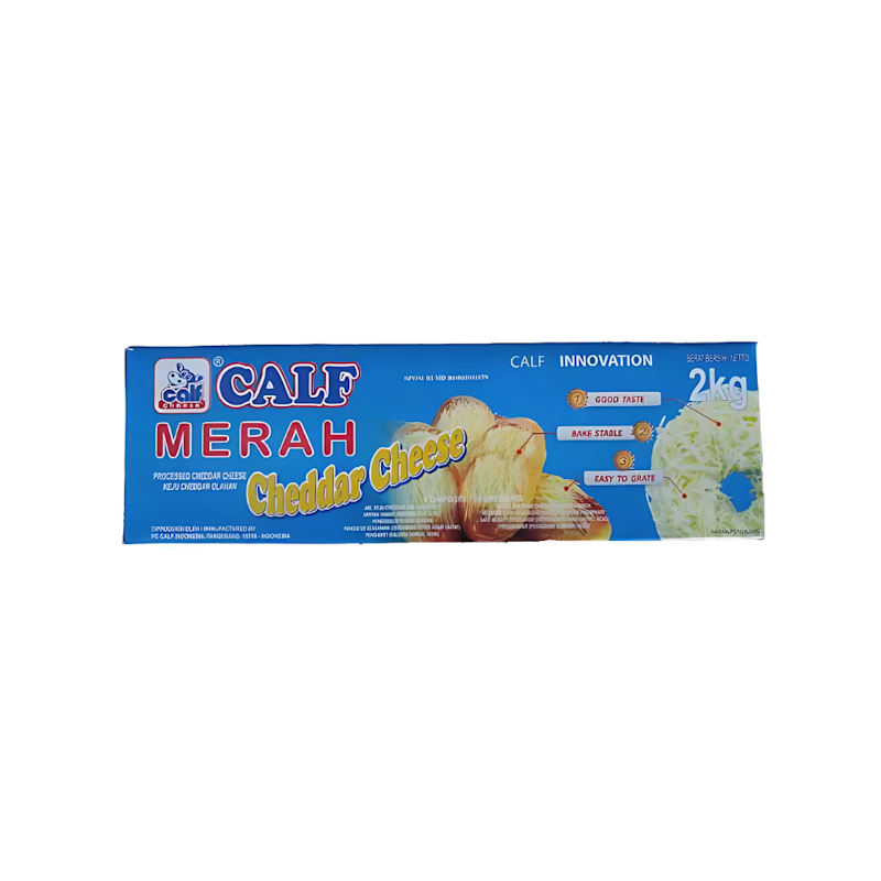 Calf Merah Cheddar Cheese 2 kg 1