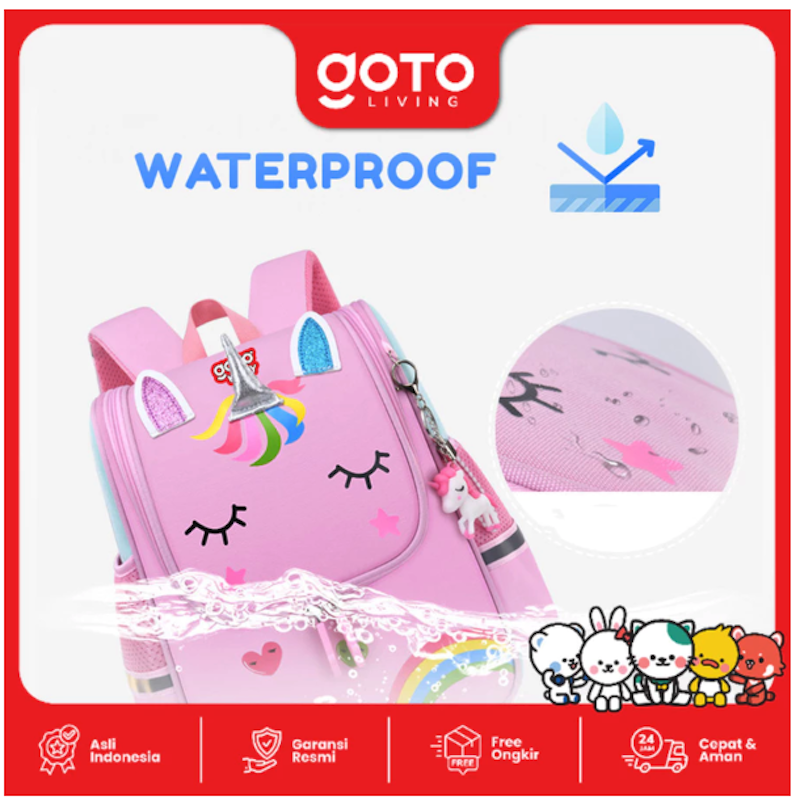 Goto Kibby Unicorn Pink Size M 3