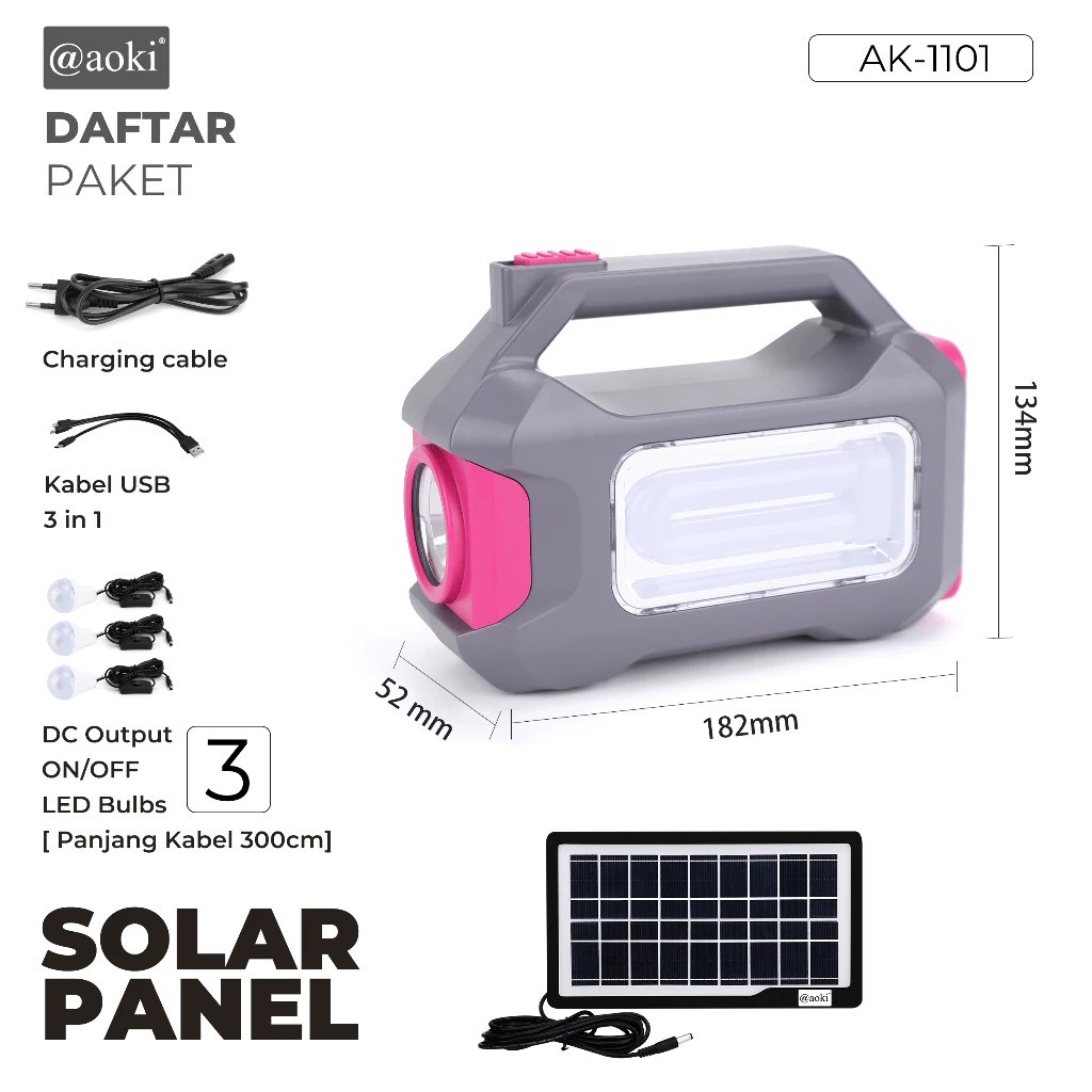 AOKI AOKI Solar Power System  AK-1101
