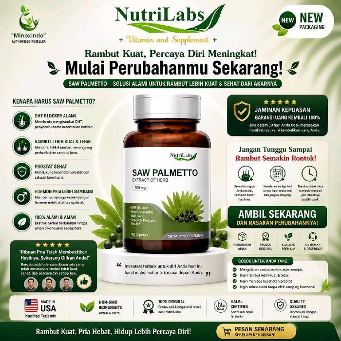 Nutrilabs Saw Palmetto Extract Of Herb 3