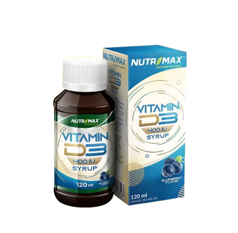 NUTRIMAX Vitamin D3 400 IU Syrup 1
