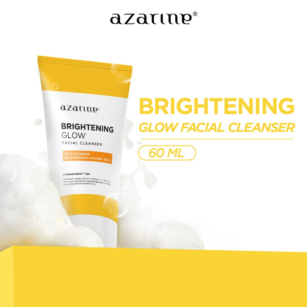 Wahana Kosmetika Indonesia Azarine® Brightening Glow Facial Cleanser with Symradiance® 399