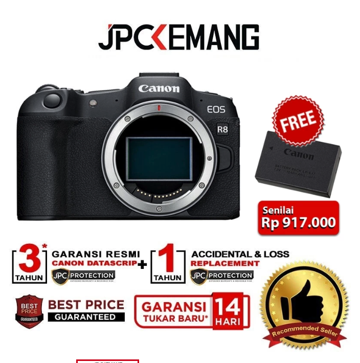 Canon Canon EOS R8 Body Only