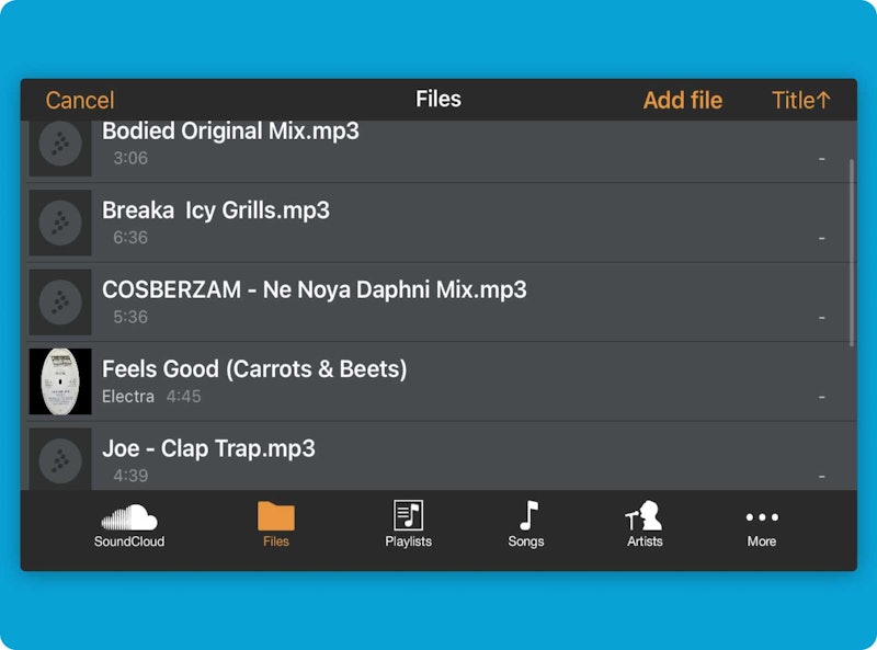 Cross DJ - dj mixer app 3
