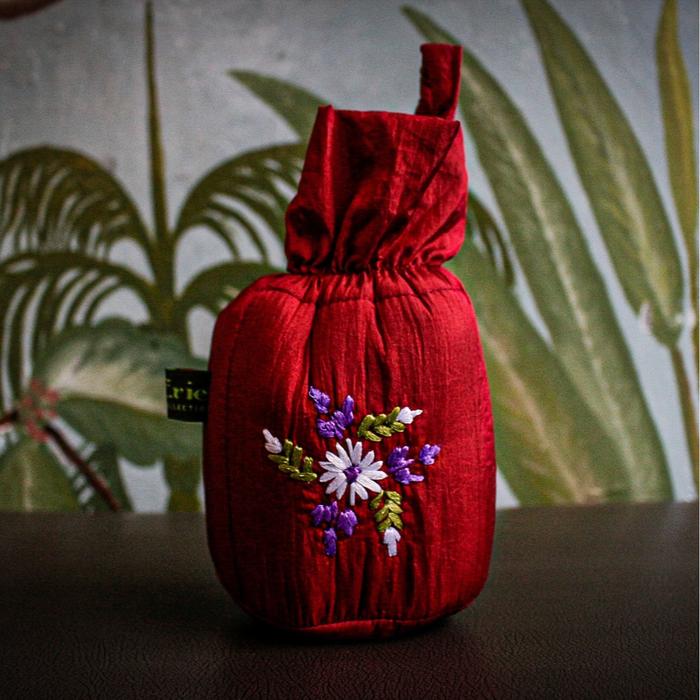  Mega Mukena Terusan Parasut Sulam Bunga 