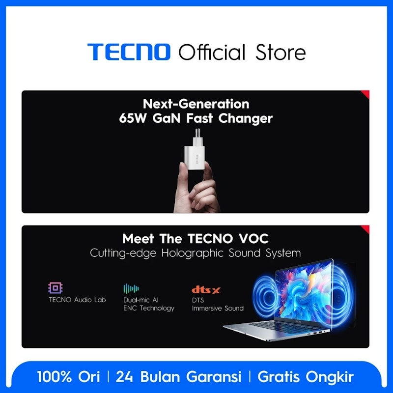 Tecno Megabook T1 R5 3