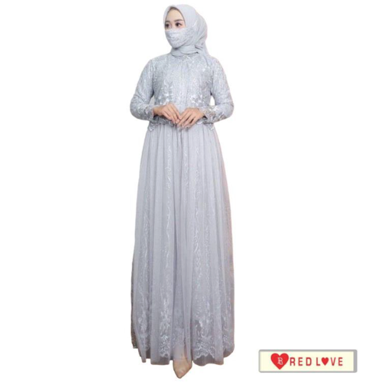 Redlove Gamis Tille Mutiara Rompi 2