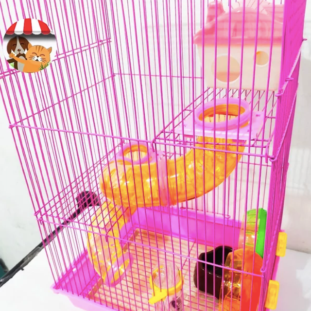  Kandang Hamster 3 Tingkat