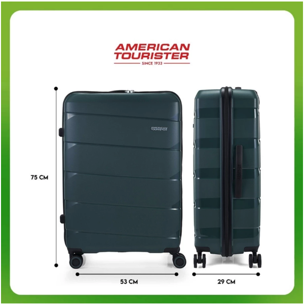 American Tourister Air Move Large 28 inch Jungle Green