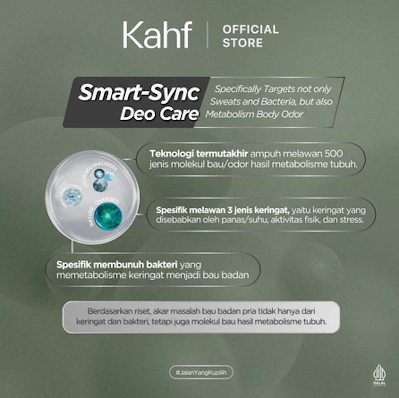 Kahf Cooling Power Antiperspirant Deodorant Roll On