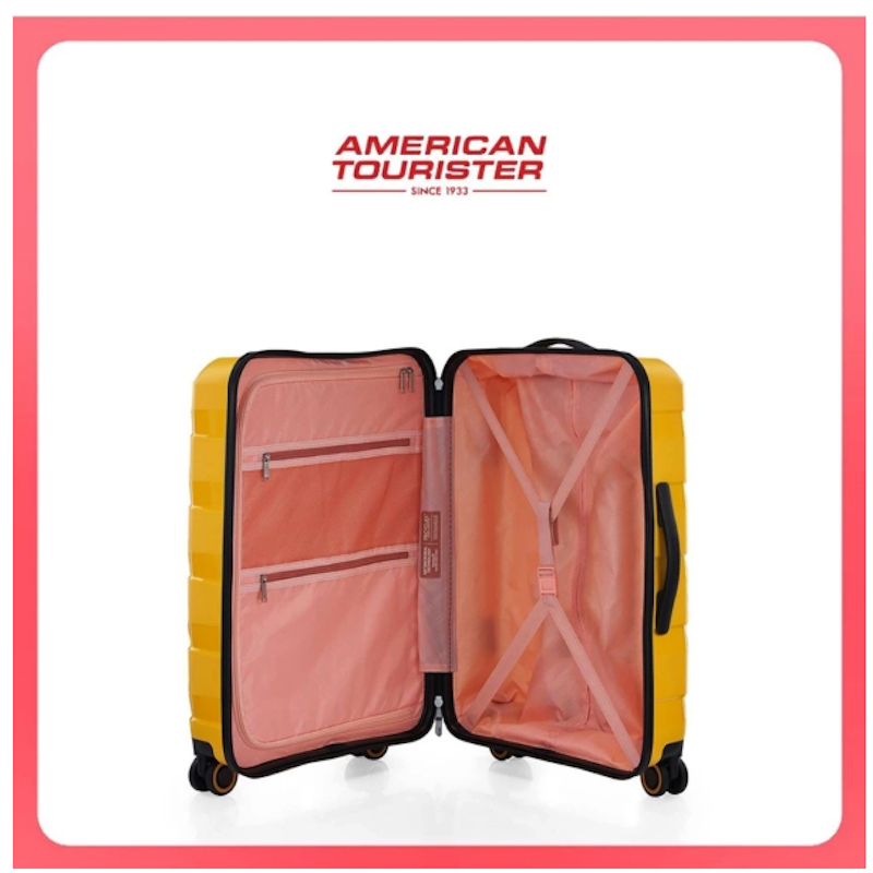 American Tourister Air Move Medium 24 Inch Golden Yellow