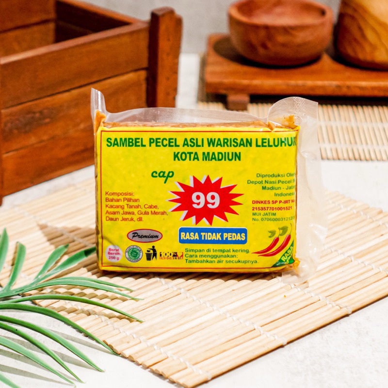 Depot Nasi Pecel 99  Sambal Pecel Cap 99