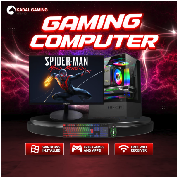 Kadal Gaming Rakitan PC Gaming Intel Core i5 4570 VGA Geforce GTX 750 TI