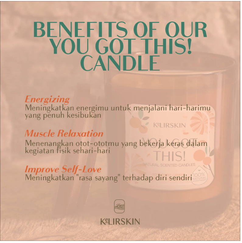 KeLIRSKIN You Got This Natural Scented Candle 3