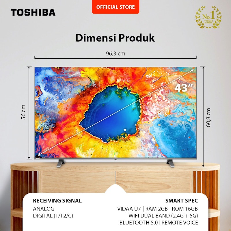 Toshiba 4K Ultra HD Smart TV 2