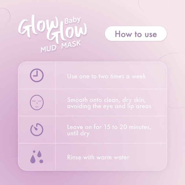 Luxcrime x Awkarin Glow Baby Glow Mud Mask 4