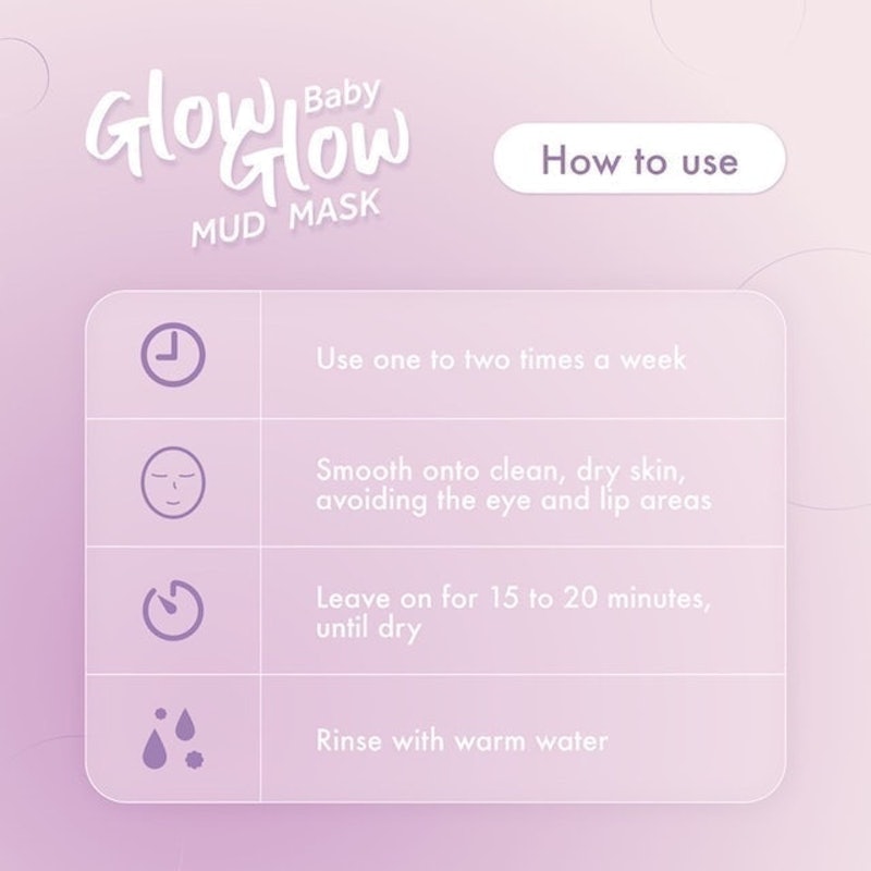 Luxcrime x Awkarin Glow Baby Glow Mud Mask 4