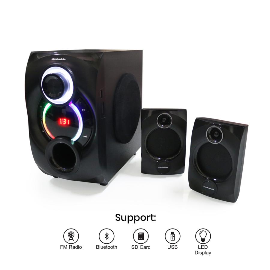 Simbadda Group Simbadda® 2.1 Multimedia Speaker  CST 7000N+