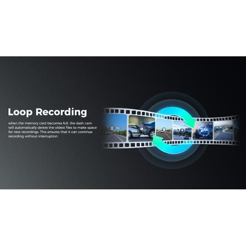 Azdome Full HD Dashcam 3