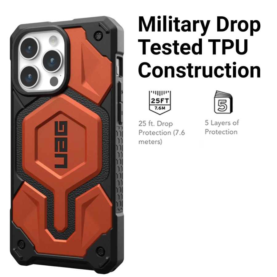 Urban Armor Gear UAG Monarch Pro Case iPhone 15/Pro/Pro Max