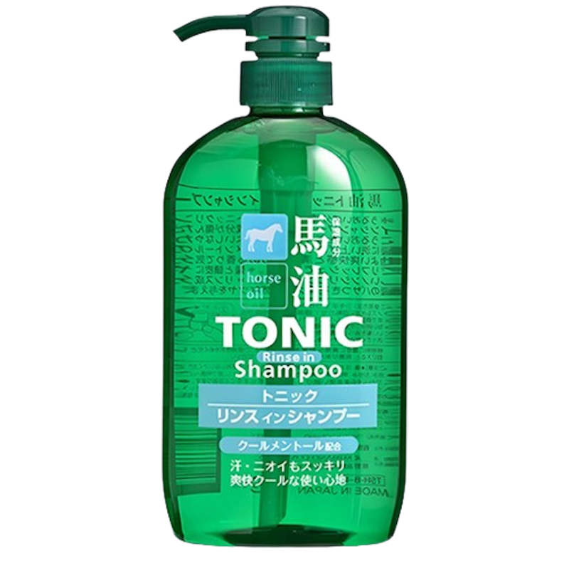 Kumano Yushi Horse Oil Tonic Rinse In Shampoo 1