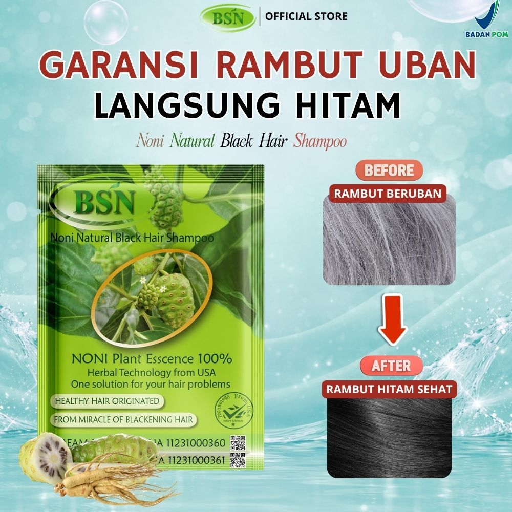 BSN Noni Natural Black Hair Shampoo 2